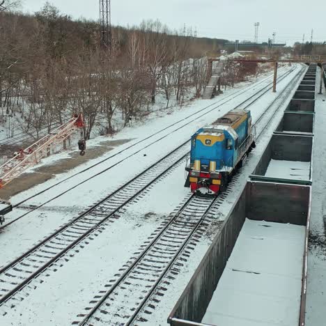 cargo railway transportation industry