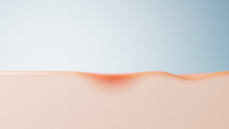 Pore acne and skin medicine concept, 3d rendering.
