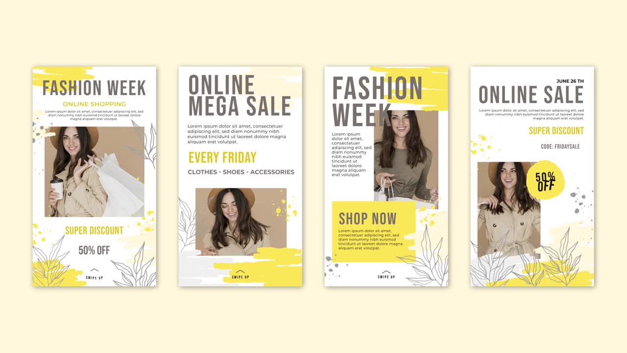 Fashion Week Online Mega Sale