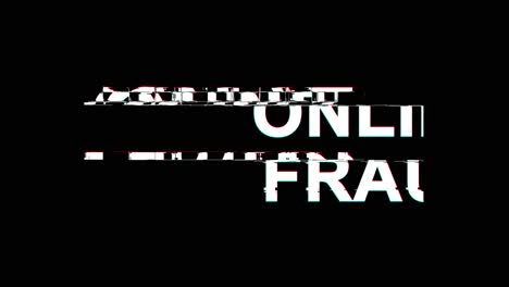 fraude en línea