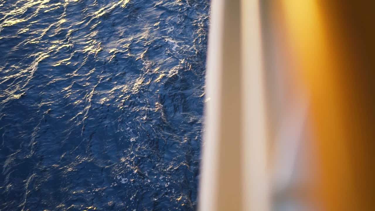 vista del océano desde un barco