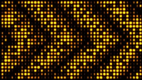 golden dot matrix light pattern
