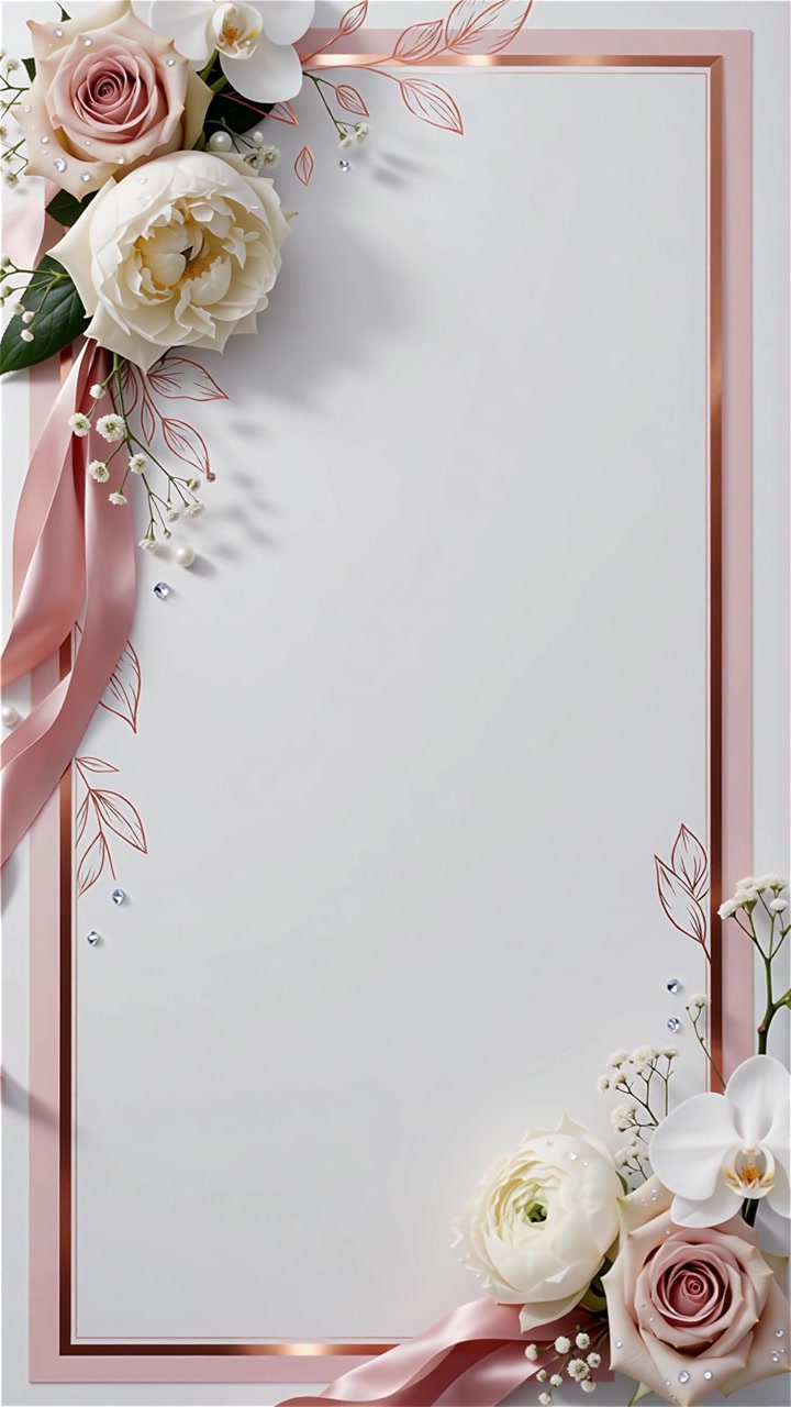 Minimalist Luxury Wedding Invitation Background