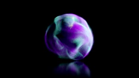 fondo abstracto con esfera mágica