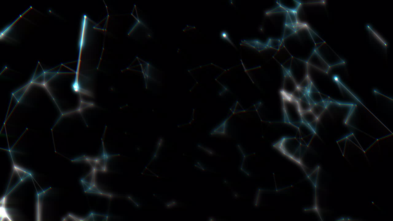 Polygonal Network Shape Dynamic Gradients 4K