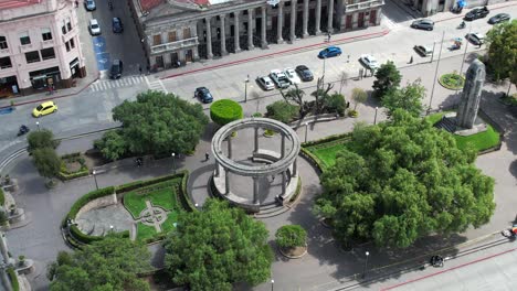 Zentralamerika-Park-Historisches-Zentrum-Quetzaltenango,-Xela-Guatemala