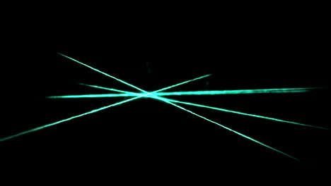 background animation of flowing streaks of light, green line,