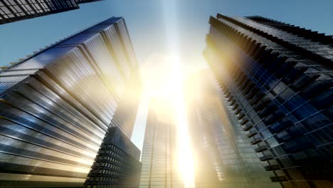 Looking-up-at-Skyscrapers