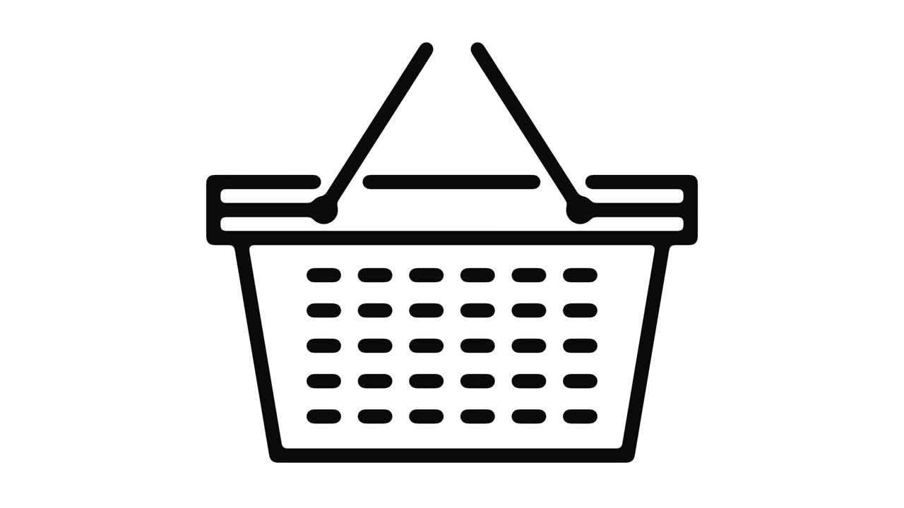 쇼핑 라인 모션 그래픽