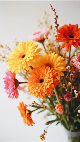 vibrant flower bouquet