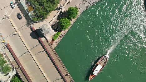 aerial view of chicago