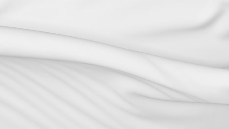 ropa fluida con fondo blanco, renderización en 3d.