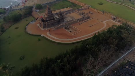 Mamallapuram-shore-temple-aerial-footage-shot-on-Phantom-4-pro-4-K-drone