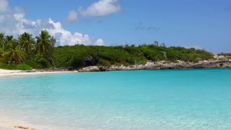 static video of a beach scene on exuma in the bahamas