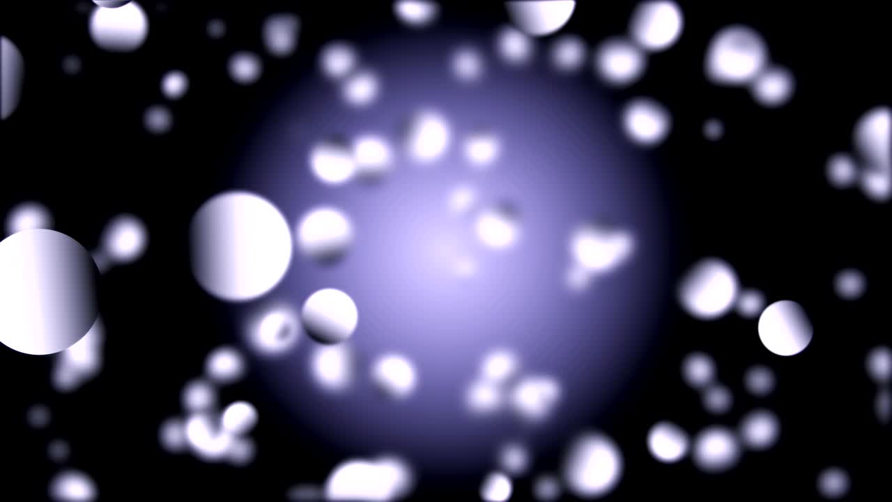 4k 흐릿한 파스텔 보케 입자가 중앙으로 이동합니다. 파스텔보케 모션 그래픽 애니메이션 배경 원활한 루프.