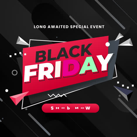 diseño gráfico de promoción del viernes negro