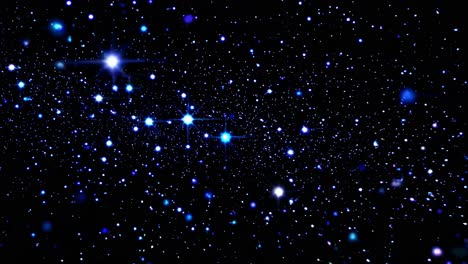 el cielo estrellado de la noche
