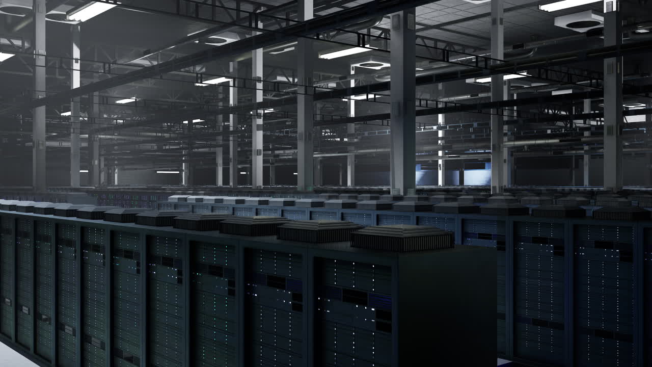 Infrastructure in high tech server hub managing computing resources
