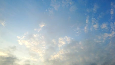 blue sky daylight time lapse