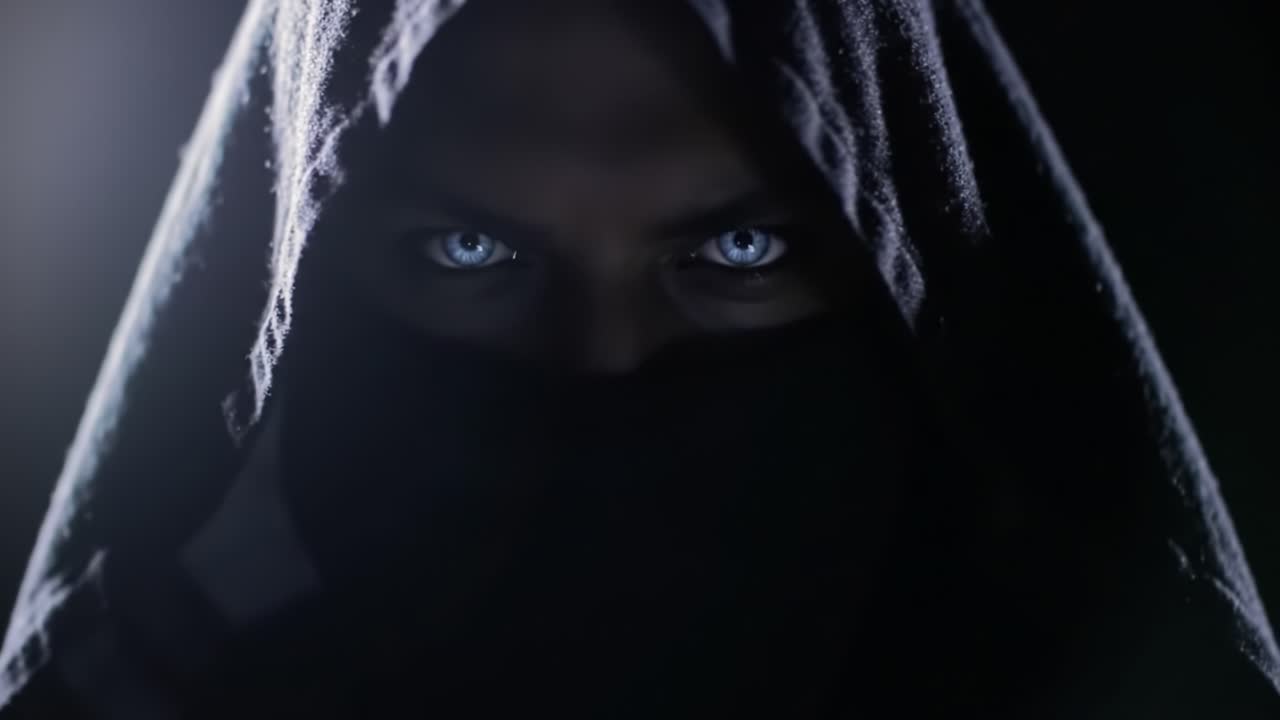 Mysterious Hooded Figure