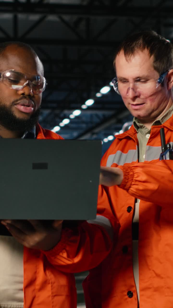 Vertical Video Technicians team managing assembly workflow with equipment