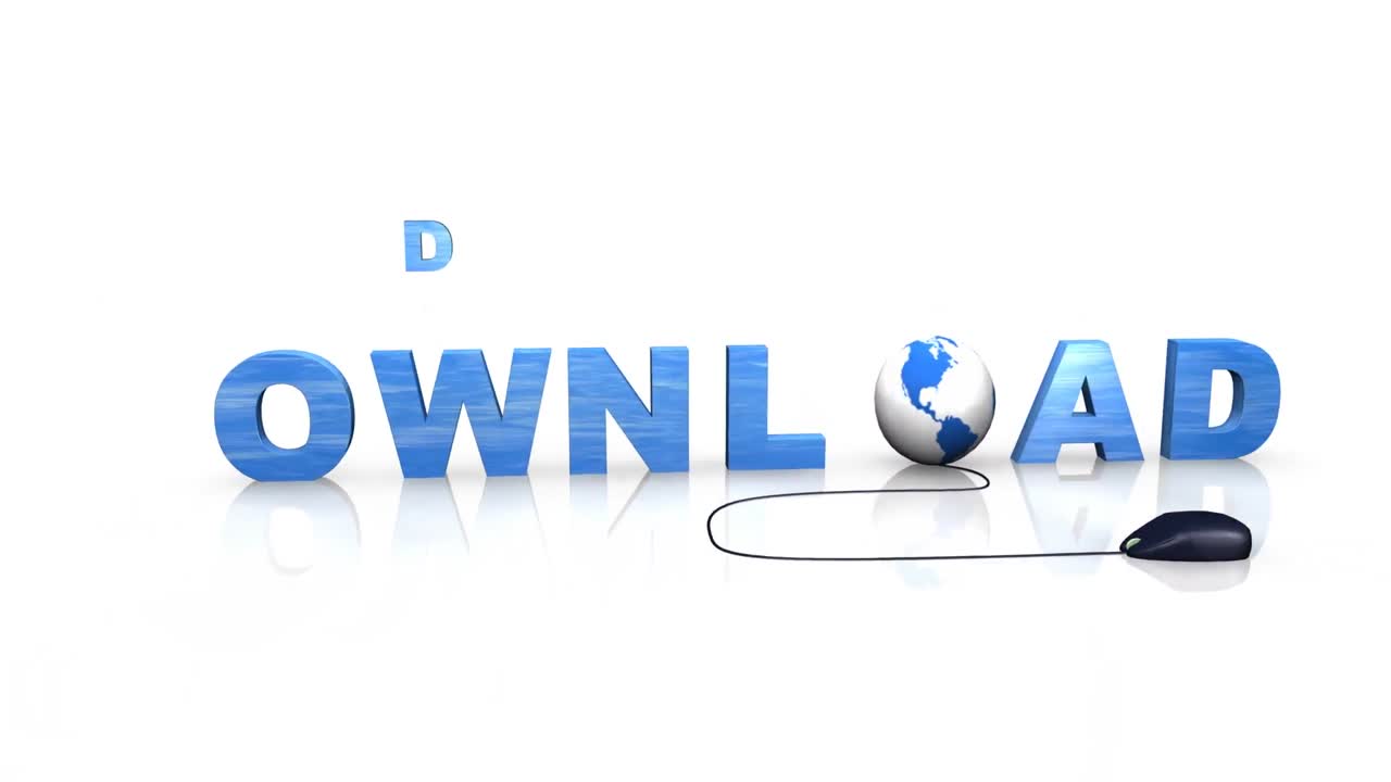 descarga de la ortografía de la animación de internet