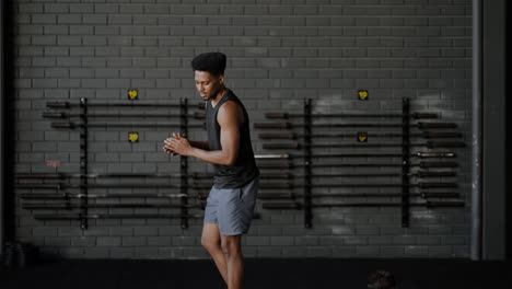 group fitness training session in gym
