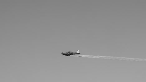 aviones acrobáticos realizan acrobacias sincronizadas en el cielo