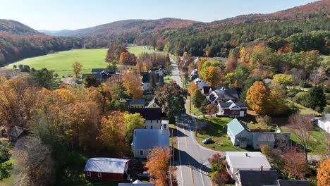 new england aerial high over reading vermont