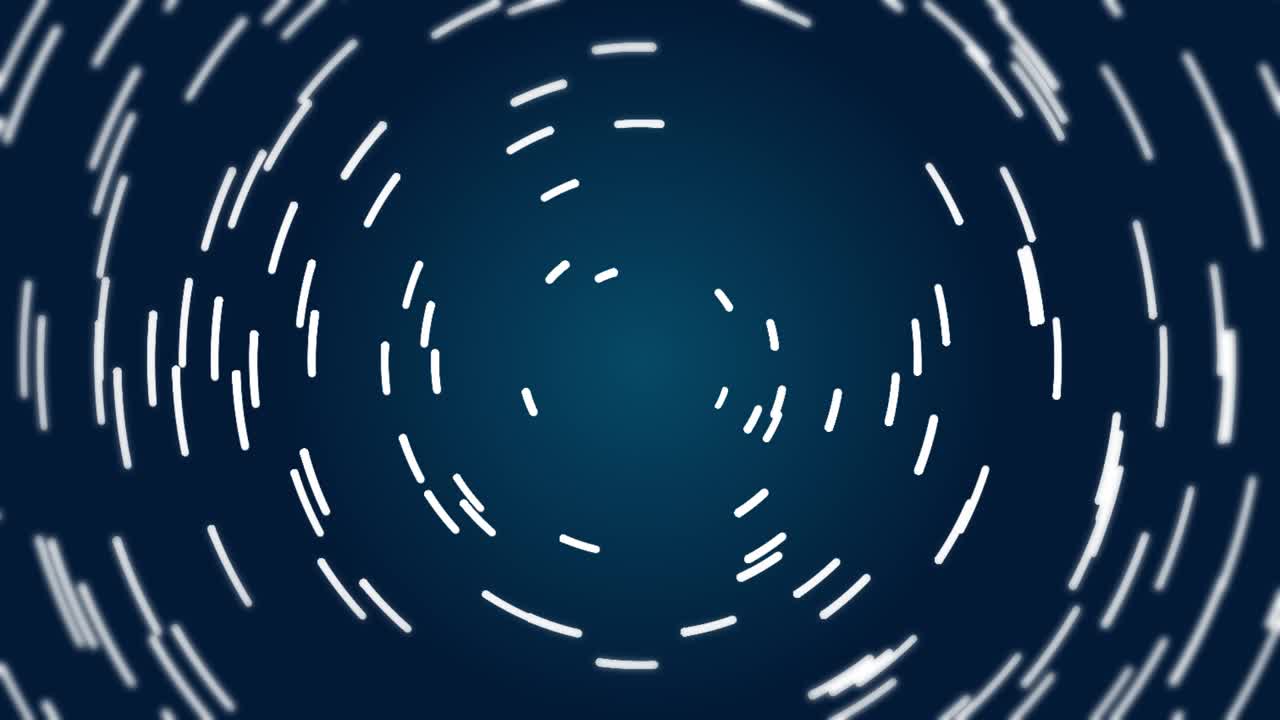 파란색 배경에 추상적인 별 흔적