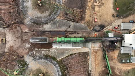 forestry and wood tree timber operation in mississippi usa