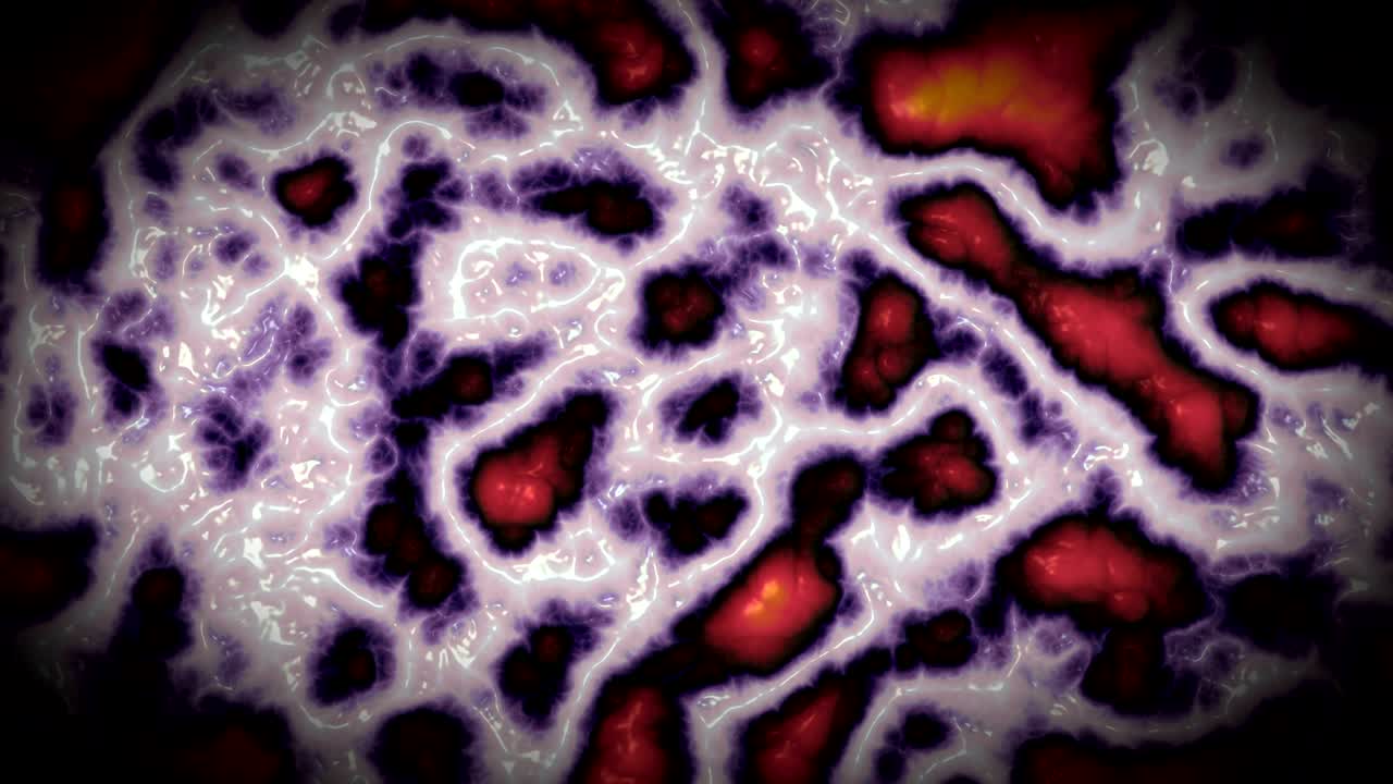 virus mutating microscopic alien bacteria texture looping motion background