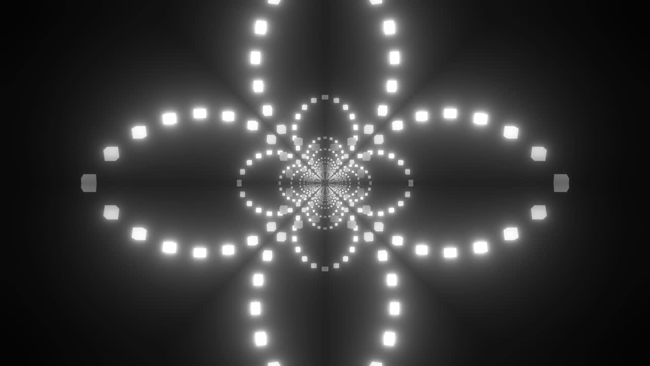 Abstract Light Tunnel Visuals