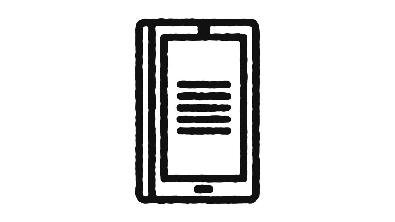 imágenes de animación de iconos de aplicaciones móviles y canal alfa