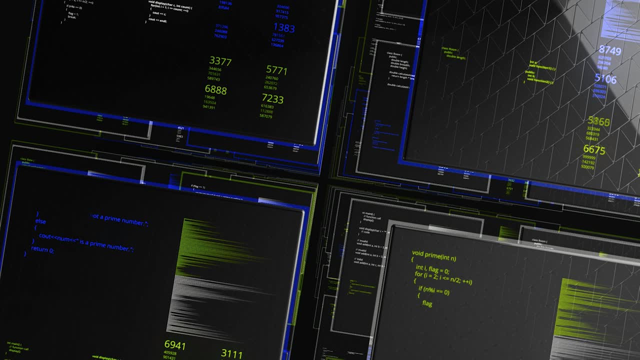 Digital Interface Screens