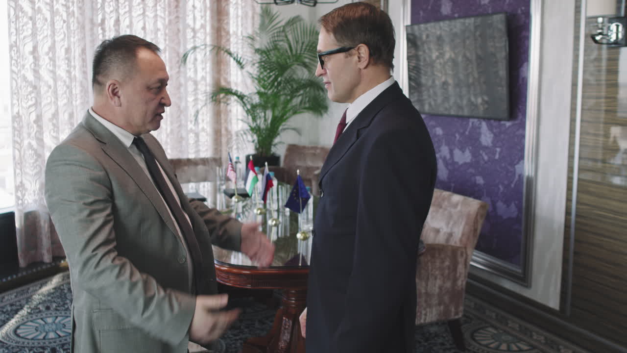 Foreign Ministries Officials Meeting For Negotiations