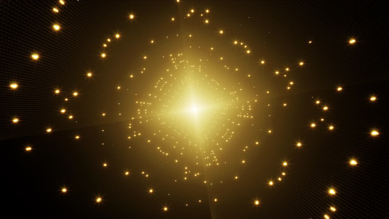 노란색 반이는 이벤트 라이트 터널 vj 루프