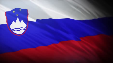 flag of slovenia, full screen in 4k high resolution flag of republic of slovenia 4k