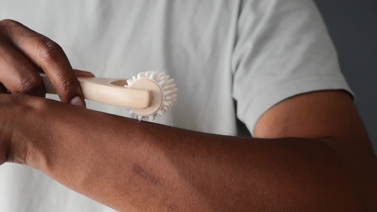 Arm Massage with Roller