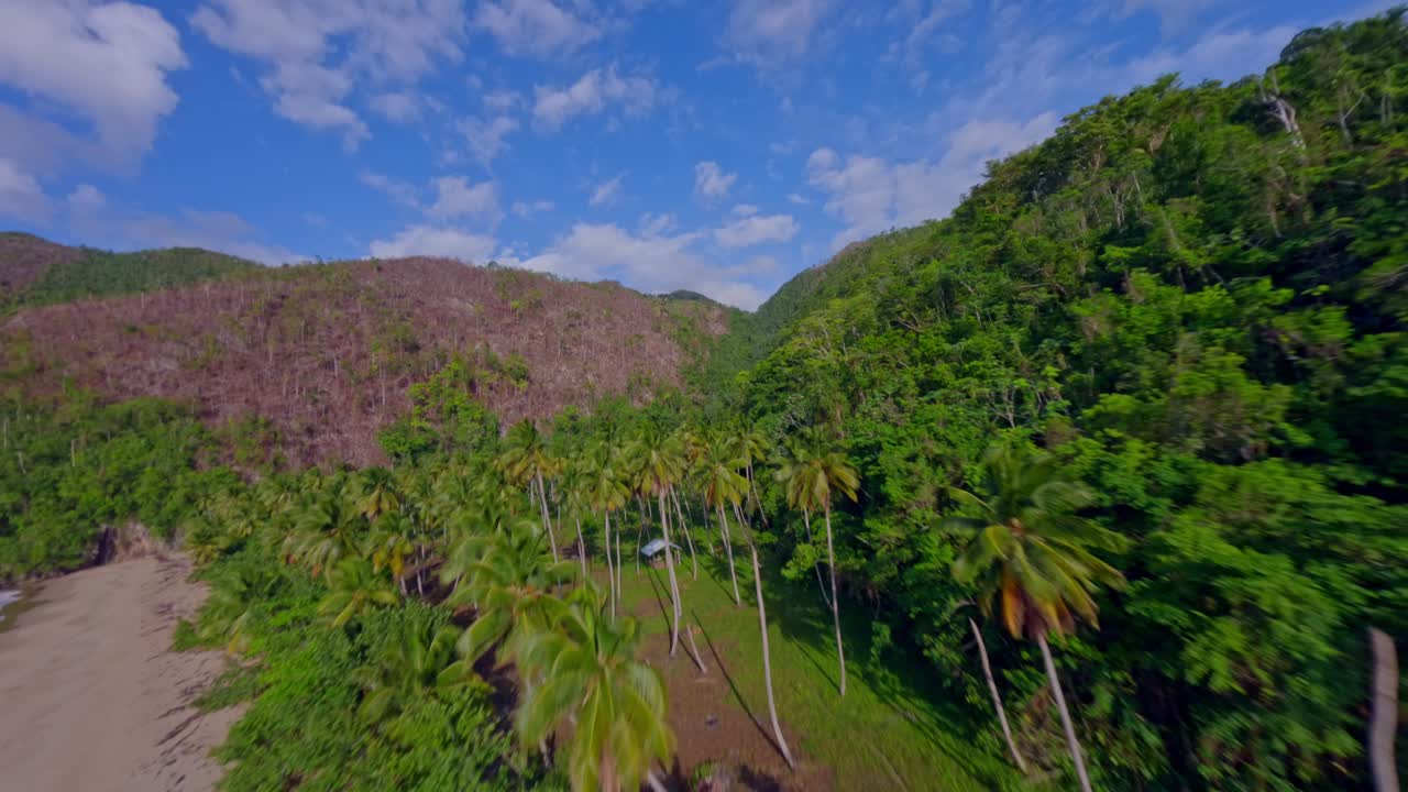 playa caleton en samaná, república dominicana