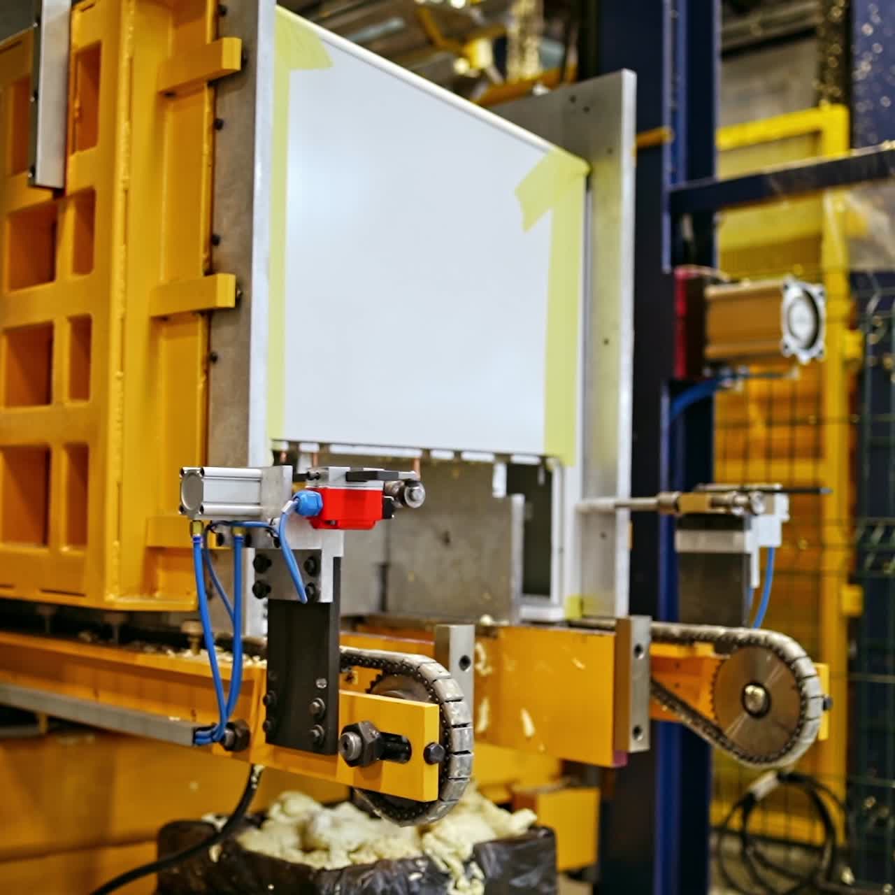 Factory workshop interior