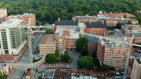 medizinisches forschungskrankenhaus im bau auf dem unc chapel hill