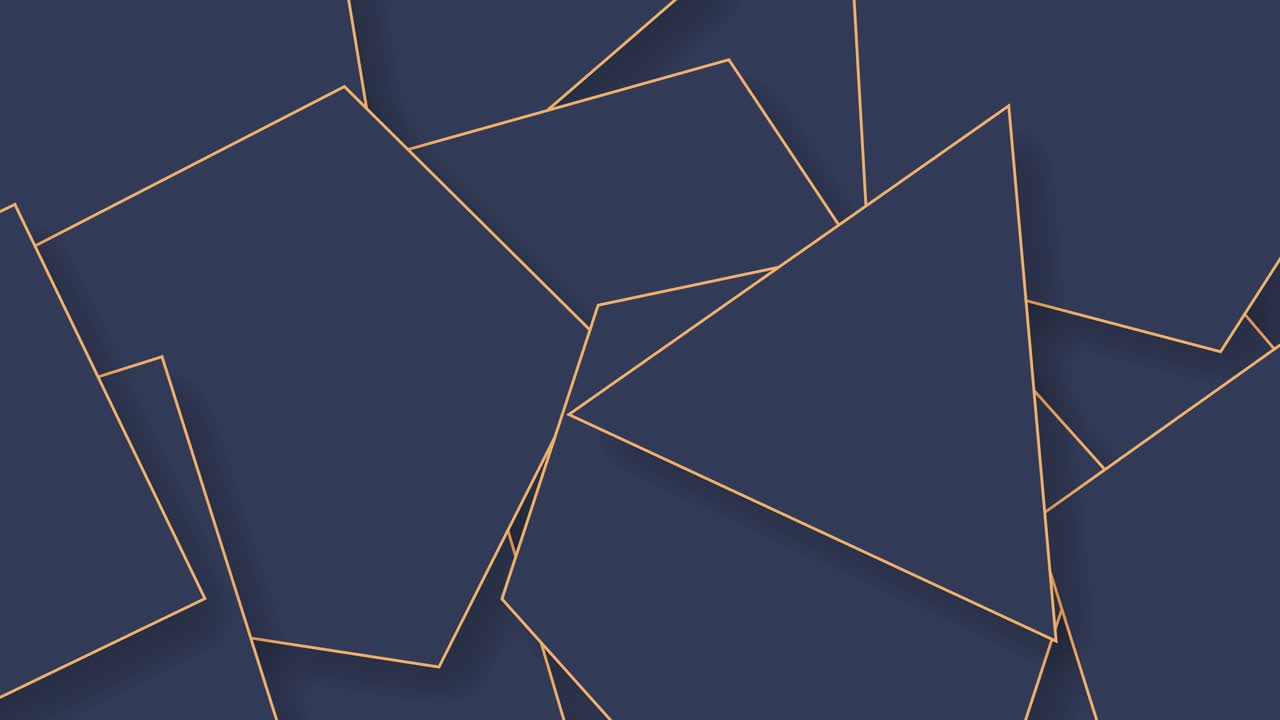 현대적인 추상적인 애니메이션 오각형 배경