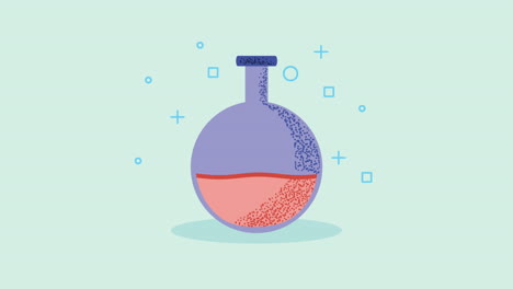 illustration of a round bottom flask