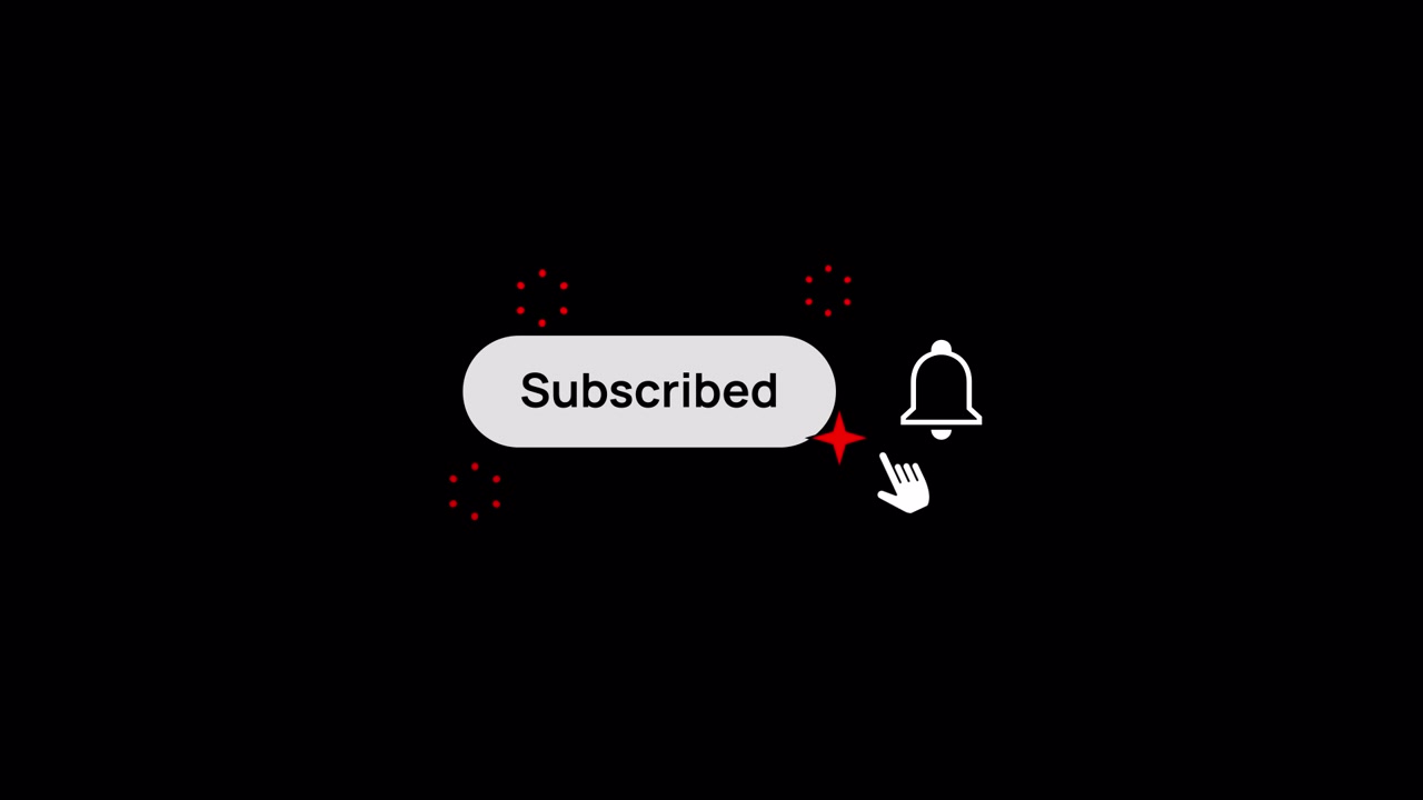 Liquid Glasseffect Capsule Subscribe Button Overlay