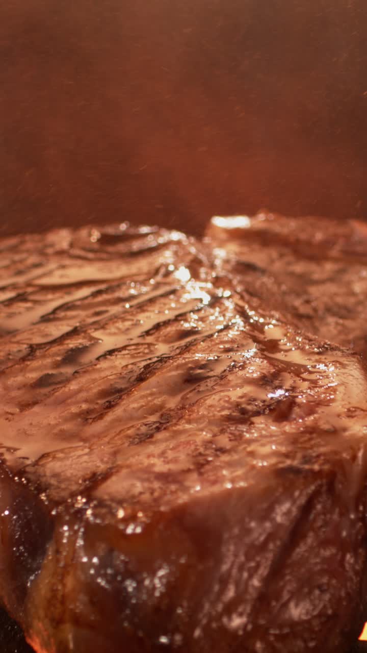 Close-up of Grilled Steak