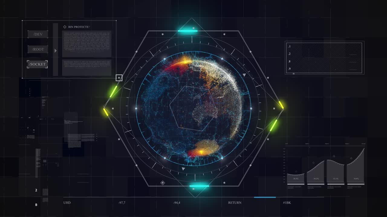 hi technology Abstract Background 4K