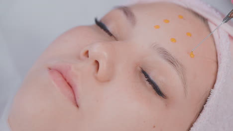 procedimiento de tratamiento facial
