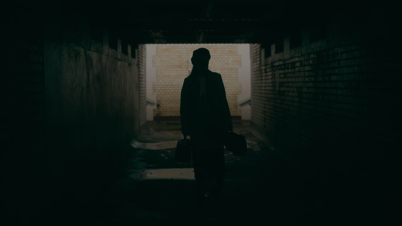 터널에서 길을 잃은 여자