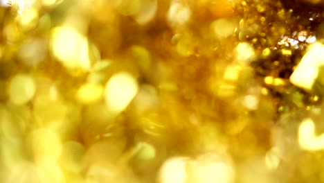 blur background of gold color bokeh light, popular in the general festival. make the luxury image in your work piece.